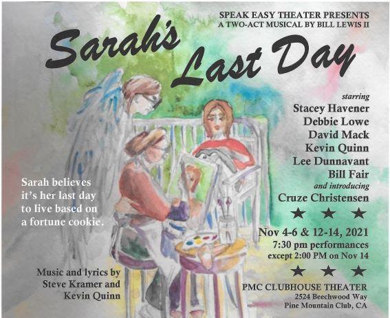 Photo of Sarah's Last Day play poster